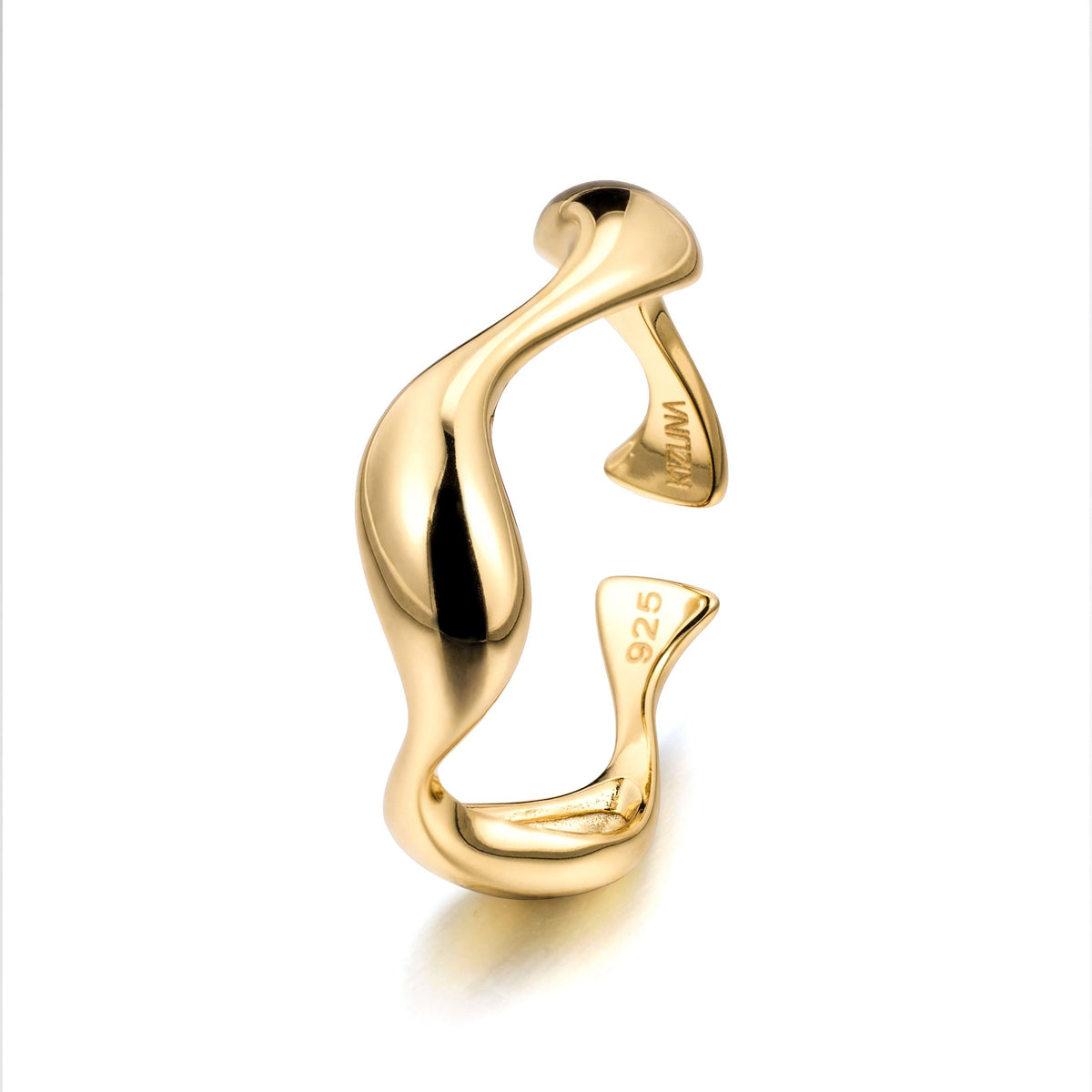 18K Gold Vermeil Ring – No. 1077