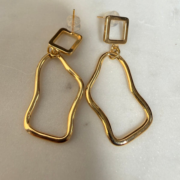 18K Gold Plated Earrings – No. 1011