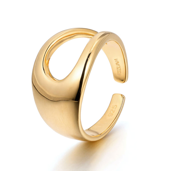 18K Gold Vermeil Ring – No. 1076