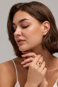Sterling Silver Black Onyx Ring – No. 1079