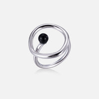 Sterling Silver Black Onyx Ring – No. 1079