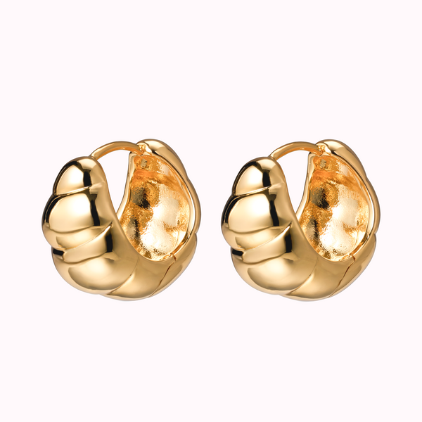 18K Gold Plated Earrings – No. 1009