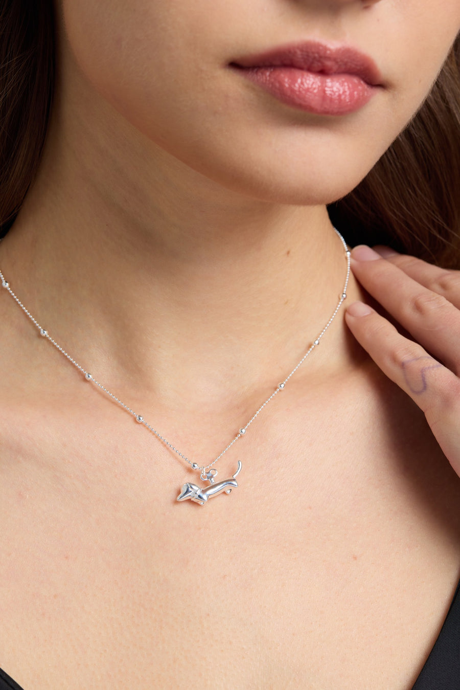 Sterling Silver Chain Necklace – No. 1005