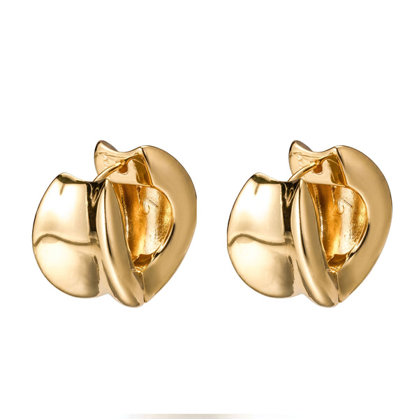 18K Gold Plated Earrings – No. 1008