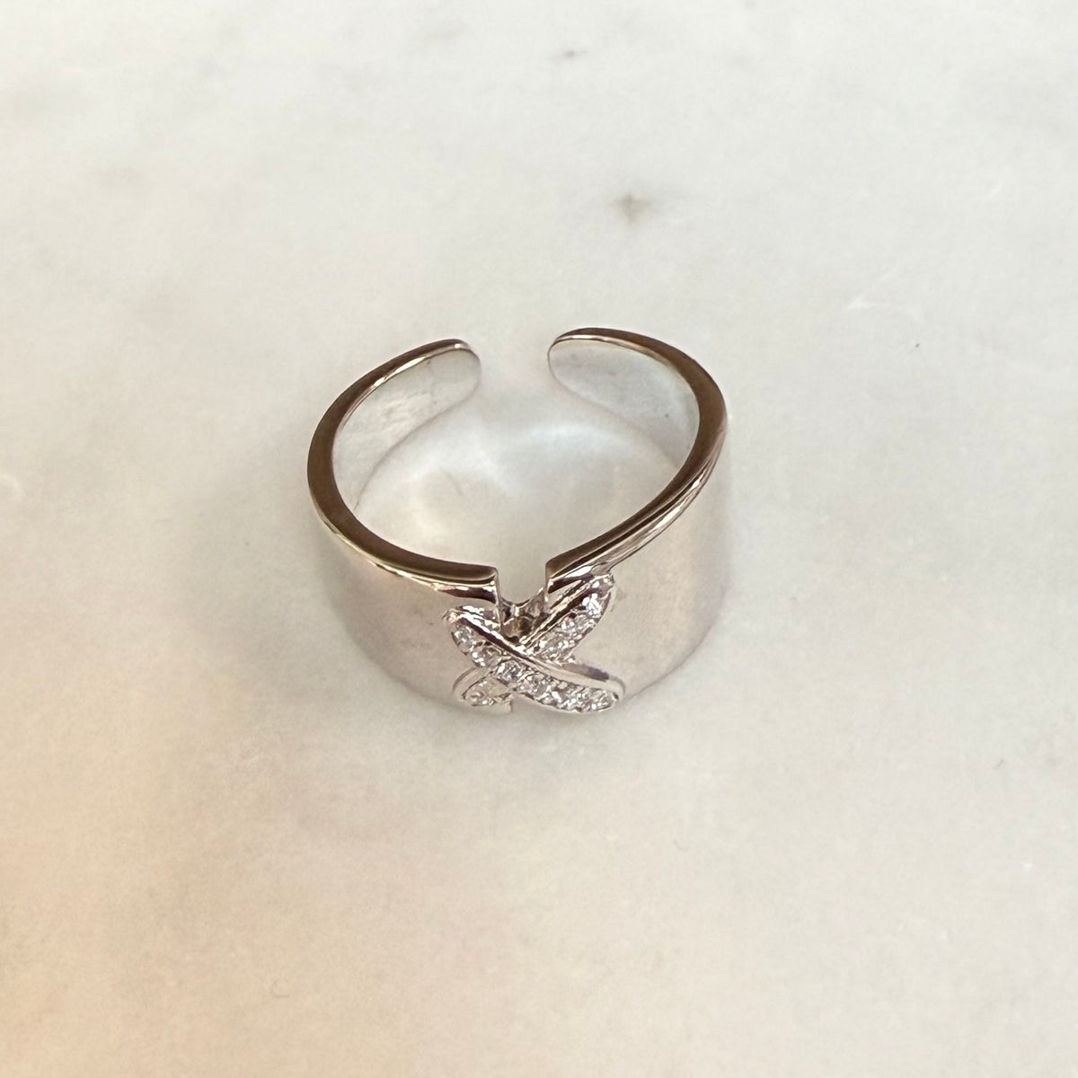 Sterling Silver Cubic Zirconia Ring – No. 1067