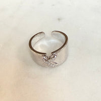 Sterling Silver Cubic Zirconia Ring – No. 1067